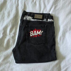 MOSCHINO Black Skinny Jeans size 32